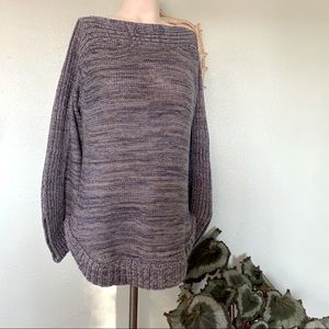 Anthropologie Boatneck Tulip Sleeves